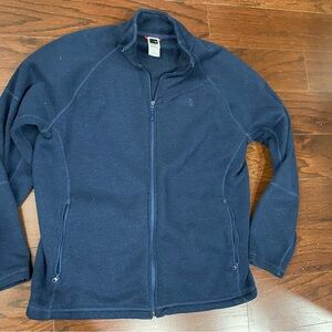 North Face Jacket Mens Large Full Zip Long Sleeve Outdoor Lightweight Fleece